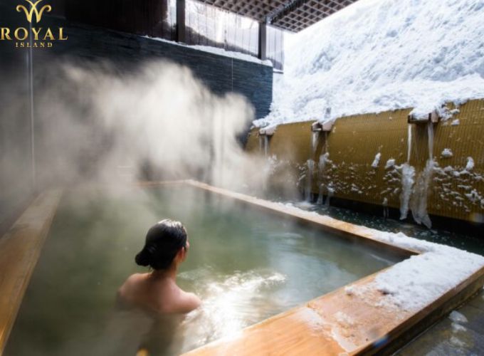 Trải nghiệm quy trình tắm Onsen